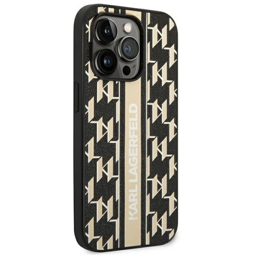 Kup Etui Karl Lagerfeld KLHCP14XPGKLSKW Apple iPhone 14 Pro Max hardcase brązowy/brown Monogram Stripe - KLD1153 - {ean13} - Sklep Home Screen