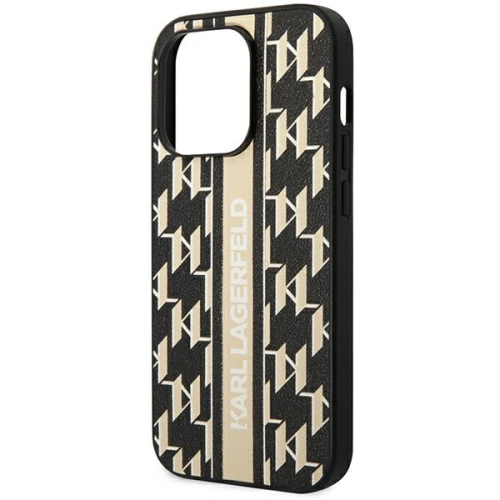 Kup Etui Karl Lagerfeld KLHCP14XPGKLSKW Apple iPhone 14 Pro Max hardcase brązowy/brown Monogram Stripe - KLD1153 - {ean13} - Sklep Home Screen