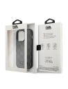 Kup Etui Karl Lagerfeld KLHCP14XSAKLHPG Apple iPhone 14 Pro Max kemény tok szürke/szürke Saffiano Mono Metal Logo - KLD1154 - {ean13} - Sklep Home Screen