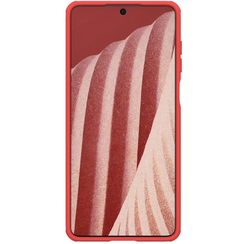 Kup Etui Nillkin Super Frosted Shield Pro Samsung Galaxy A73 červené - NLK579 - {ean13} - Sklep Home Screen