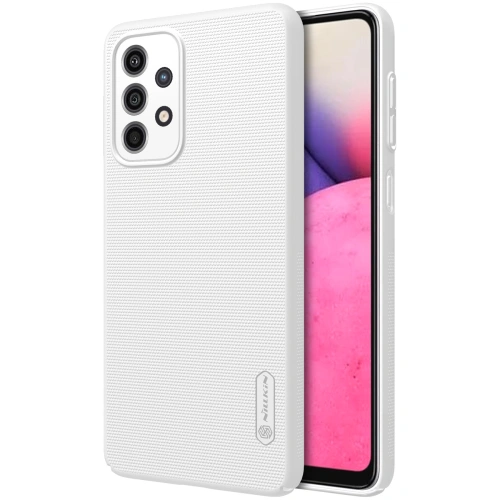 Etui Nillkin Super Frosted Shield Samsung Galaxy A33 5G bílý