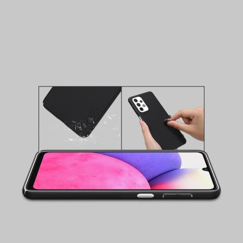 Etui Nillkin Super Frosted Shield Samsung Galaxy A33 5G bílý