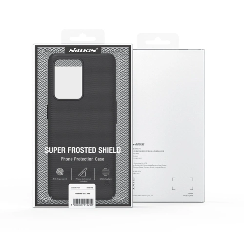 Kup Etui Nillkin Super Frosted Shield Realme GT2 Pro czarny - NLK584 - {ean13} - Sklep Home Screen