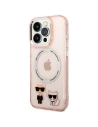 Kup Etui Karl Lagerfeld KLHMP14LHKCP Apple iPhone 14 Pro hardcase różowy/pink Karl & Choupette Aluminium Magsafe - KLD1155 - {ean13} - Sklep Home Screen