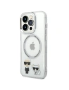 Kup Etui Karl Lagerfeld KLHMP14LHKCT Apple iPhone 14 Pro hardcase transparent/transparent Karl & Choupette Aluminium Magsafe - KLD1156 - {ean13} - Sklep Home Screen
