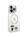 Kup Etui Karl Lagerfeld KLHMP14LHKCT Apple iPhone 14 Pro hardcase transparent/transparent Karl & Choupette Aluminium Magsafe - KLD1156 - {ean13} - Sklep Home Screen