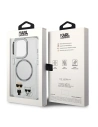 Kup Case Karl Lagerfeld KLHMP14LHKCT Apple iPhone 14 Pro Hardcase transparent/transparent Karl & Choupette Aluminium Magsafe - KLD1156 - {ean13} - Sklep Home Screen