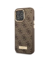 Kup Etui Guess GUHMP14LU4GPRW Apple iPhone 14 Pro brązowy/brown hard case 4G Logo Plate MagSafe - GUE2144 - {ean13} - Sklep Home Screen