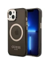 Kup Etui Guess GUHMP14MHTCMK Apple iPhone 14 Plus / 15 Plus czarny/black hard case Gold Outline Translucent MagSafe - GUE2145 - {ean13} - Sklep Home Screen