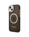 Kup Etui Guess GUHMP14MHTCMK Apple iPhone 14 Plus / 15 Plus czarny/black hard case Gold Outline Translucent MagSafe - GUE2145 - {ean13} - Sklep Home Screen