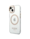 Kup Case Guess GUHMP14MHTRMD Apple iPhone 14 Plus / 15 Plus gold/hartes Gehäuse Metallrahmen Magsafe - GUE2146 - {ean13} - Sklep Home Screen