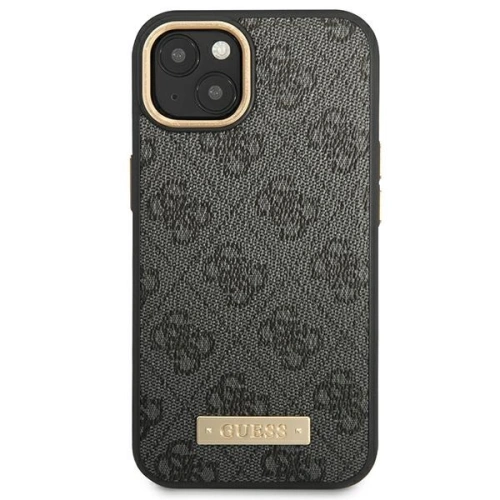 Kup Case Guess GUHMP14MU4GPRK Apple iPhone 14 Plus / 15 Plus schwarz/black Hartschale 4G Logo Platte MagSafe - GUE2148 - {ean13} - Sklep Home Screen