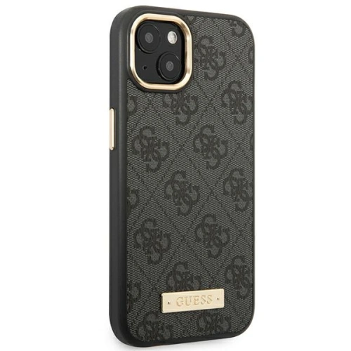 Kup Case Guess GUHMP14MU4GPRK Apple iPhone 14 Plus / 15 Plus schwarz/black Hartschale 4G Logo Platte MagSafe - GUE2148 - {ean13} - Sklep Home Screen