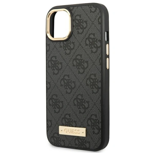 Kup Case Guess GUHMP14MU4GPRK Apple iPhone 14 Plus / 15 Plus schwarz/black Hartschale 4G Logo Platte MagSafe - GUE2148 - {ean13} - Sklep Home Screen