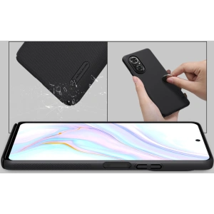 Kup Etui Nillkin Super Frosted Shield Honor 50 SE fekete - NLK587 - {ean13} - Sklep Home Screen