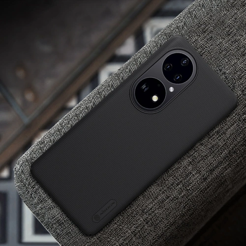 Kup Etui Nillkin Super Frosted Shield Huawei P50 Pro fekete - NLK588 - {ean13} - Sklep Home Screen