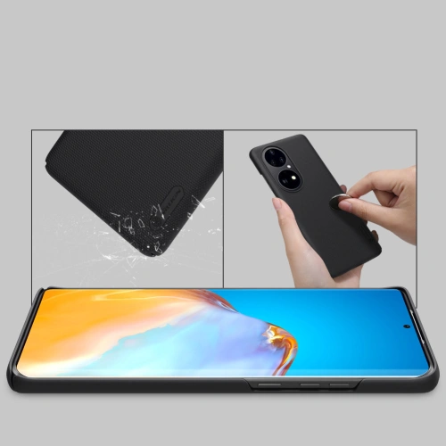 Kup Etui Nillkin Super Frosted Shield Huawei P50 Pro czarny - NLK588 - {ean13} - Sklep Home Screen