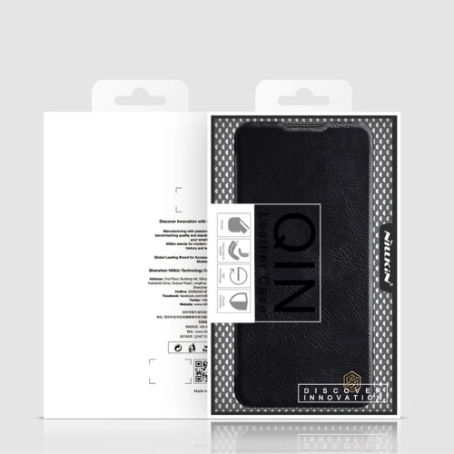 Kup Etui Nillkin Qin OnePlus 10 Pro czarny - NLK590 - {ean13} - Sklep Home Screen