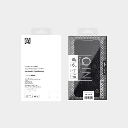 Kup Etui Nillkin Qin Huawei P50 Pro czarny - NLK591 - {ean13} - Sklep Home Screen