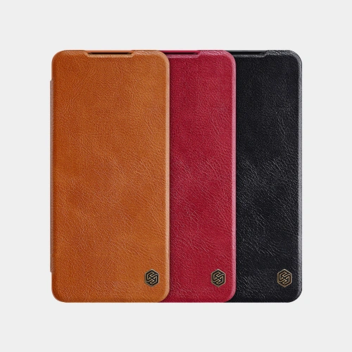 Kup Case Nillkin Qin Huawei P50 Pro schwarz - NLK591 - {ean13} - Sklep Home Screen
