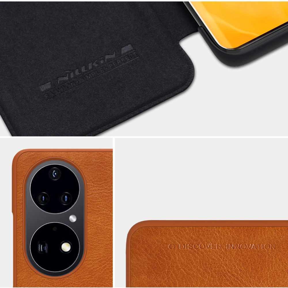 Etui Nillkin Qin Huawei P50 Pro czarny