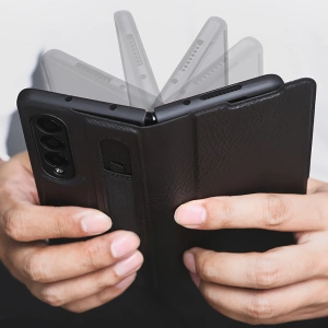Kup Etui Nillkin Aoge Leather Samsung Galaxy Z Fold 3 czarny - NLK592 - {ean13} - Sklep Home Screen