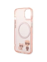 Kup Etui Karl Lagerfeld KLHMP14SHKCP Apple iPhone 14 hardcase różowy/pink Karl & Choupette Aluminium Magsafe - KLD1162 - {ean13} - Sklep Home Screen