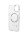Kup Etui Guess GUHMP14SHTRMS Apple iPhone 14 srebrny/silver hard case Metal Outline Magsafe - GUE2151 - {ean13} - Sklep Home Screen