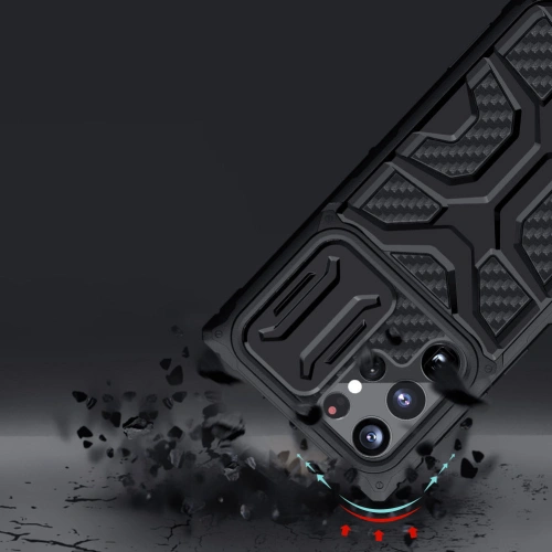 Kup Etui Nillkin Adventruer Samsung Galaxy S22 Ultra fekete - NLK601 - {ean13} - Sklep Home Screen