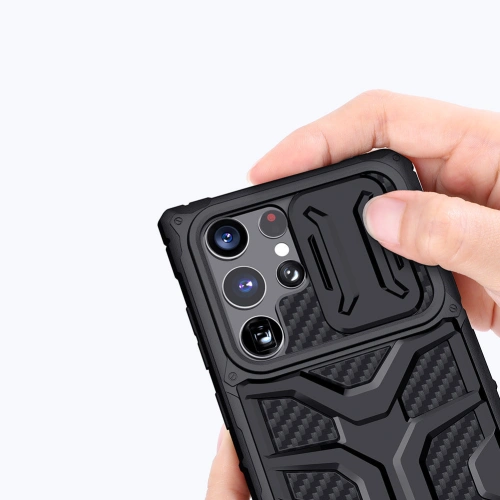 Kup Etui Nillkin Adventruer Samsung Galaxy S22 Ultra fekete - NLK601 - {ean13} - Sklep Home Screen
