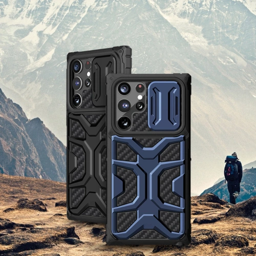 Kup Etui Nillkin Adventruer Samsung Galaxy S22 Ultra fekete - NLK601 - {ean13} - Sklep Home Screen