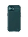 Etui Nillkin CamShield Leather Apple iPhone 13 zielony