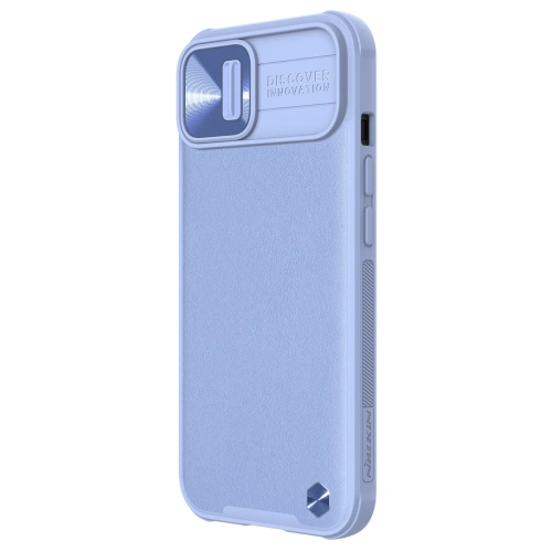 Kup Etui Nillkin CamShield Leather Apple iPhone 13 fioletowy - NLK605 - {ean13} - Sklep Home Screen