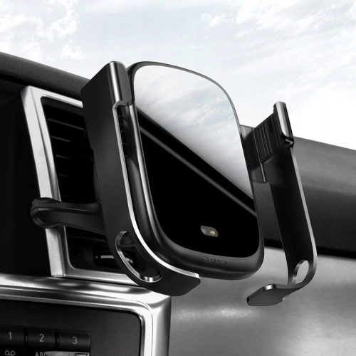Buy Baseus Rock Auto Lock Air Vent Wireless Charger Car Mount - BSU071 - {ean13} - Home Screen Store Europe