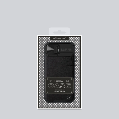 Kup Etui Nillkin CamShield Leather Apple iPhone 13 fioletowy - NLK605 - {ean13} - Sklep Home Screen