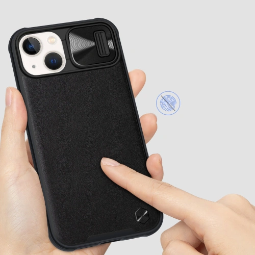 Kup Etui Nillkin CamShield Leather Apple iPhone 13 fioletowy - NLK605 - {ean13} - Sklep Home Screen