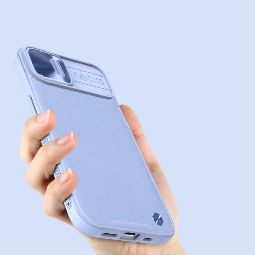 Kup Etui Nillkin CamShield Leather Apple iPhone 13 fioletowy - NLK605 - {ean13} - Sklep Home Screen