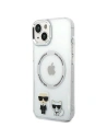 Kup Etui Karl Lagerfeld KLHMP14SHKCT Apple iPhone 14 hardcase transparent/transparent Karl & Choupette Aluminiu Magsafe - KLD1163 - {ean13} - Sklep Home Screen