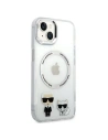 Kup Etui Karl Lagerfeld KLHMP14SHKCT Apple iPhone 14 hardcase transparent/transparent Karl & Choupette Aluminiu Magsafe - KLD1163 - {ean13} - Sklep Home Screen