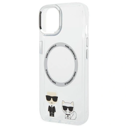 Kup Etui Karl Lagerfeld KLHMP14SHKCT Apple iPhone 14 hardcase transparent/transparent Karl & Choupette Aluminiu Magsafe - KLD1163 - {ean13} - Sklep Home Screen