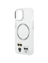 Kup Etui Karl Lagerfeld KLHMP14SHKCT Apple iPhone 14 hardcase transparent/transparent Karl & Choupette Aluminiu Magsafe - KLD1163 - {ean13} - Sklep Home Screen