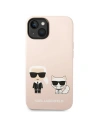 Kup Etui Karl Lagerfeld KLHMP14SSSKCI Apple iPhone 14 hardcase roz light/roz silicon Karl & Choupette Magsafe - KLD1164 - {ean13} - Sklep Home Screen