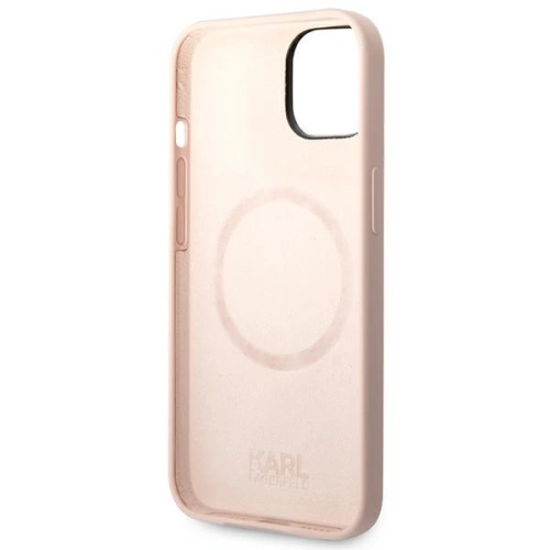 Kup Etui Karl Lagerfeld KLHMP14SSSKCI Apple iPhone 14 hardcase roz light/roz silicon Karl & Choupette Magsafe - KLD1164 - {ean13} - Sklep Home Screen