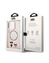 Kup Etui Karl Lagerfeld KLHMP14XHKCP Apple iPhone 14 Pro Max hardcase różowy/pink Karl & Choupette Aluminium Magsafe - KLD1165 - {ean13} - Sklep Home Screen
