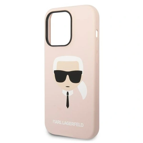 Kup Etui Karl Lagerfeld KLHMP14XSLKHLP Apple iPhone 14 Pro Max hardcase roz roz/roz silicon Karl`s Head Magsafe - KLD1166 - {ean13} - Sklep Home Screen