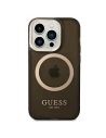Kup Etui Guess GUHMP14XHTCMK Apple iPhone 14 Pro Max černé/black hard case Gold Outline Translucent MagSafe - GUE2154 - {ean13} - Sklep Home Screen