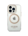 Kup Case Guess GUHMP14XHTRMD Apple iPhone 14 Pro Max gold/hartes Gehäuse Metallrand Magsafe - GUE2155 - {ean13} - Sklep Home Screen