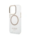Kup Case Guess GUHMP14XHTRMD Apple iPhone 14 Pro Max gold/hartes Gehäuse Metallrand Magsafe - GUE2155 - {ean13} - Sklep Home Screen