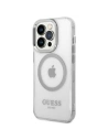 Kup Etui Guess GUHMP14XHTRMS Apple iPhone 14 Pro Max srebrny/silver hard case Metal Outline Magsafe - GUE2156 - {ean13} - Sklep Home Screen