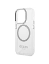 Kup Etui Guess GUHMP14XHTRMS Apple iPhone 14 Pro Max srebrny/silver hard case Metal Outline Magsafe - GUE2156 - {ean13} - Sklep Home Screen
